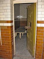 Inside one of the cells under the Town Hall